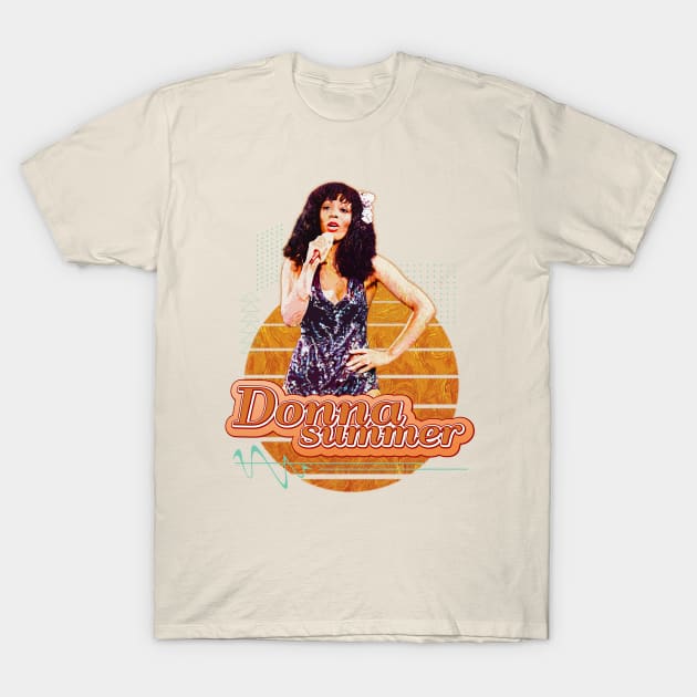Donna summer \\ Retro Art T-Shirt by Nana On Here